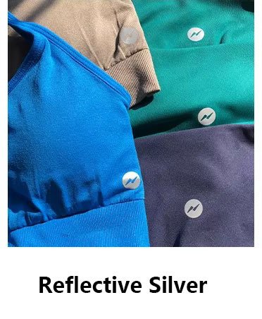 MOVEVOX heat-transfer logo applied to stretch activewear fabric