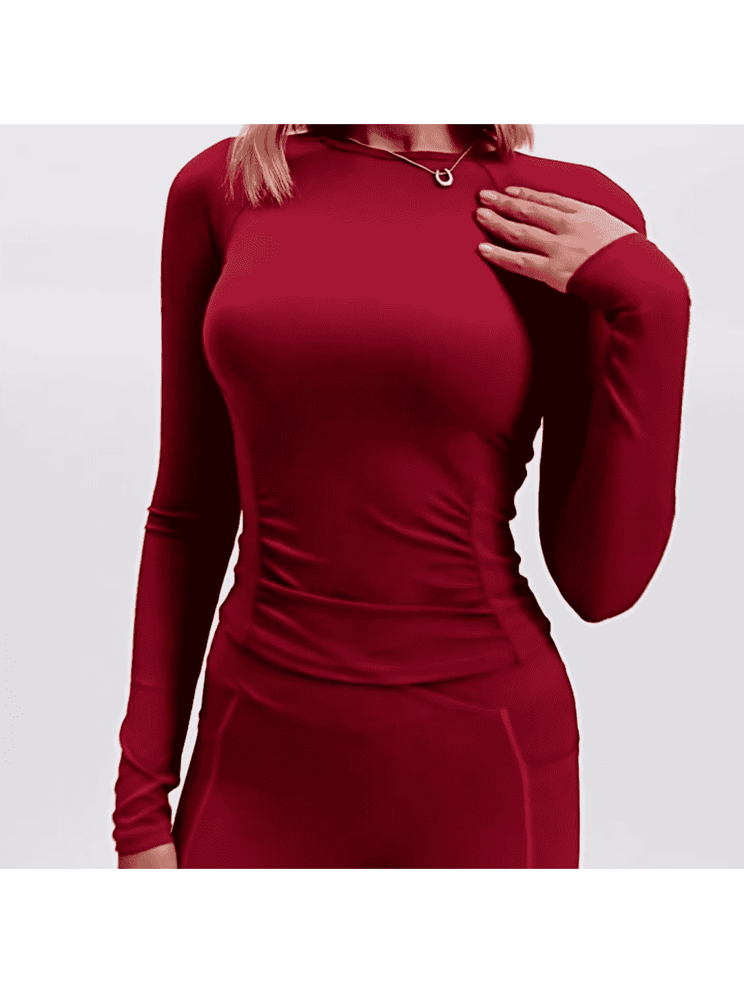 MOVEVOX long-sleeve tops development example