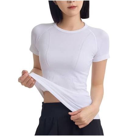 Moisture-wicking athletic training t-shirt with flatlock seams and engineered mesh ventilation