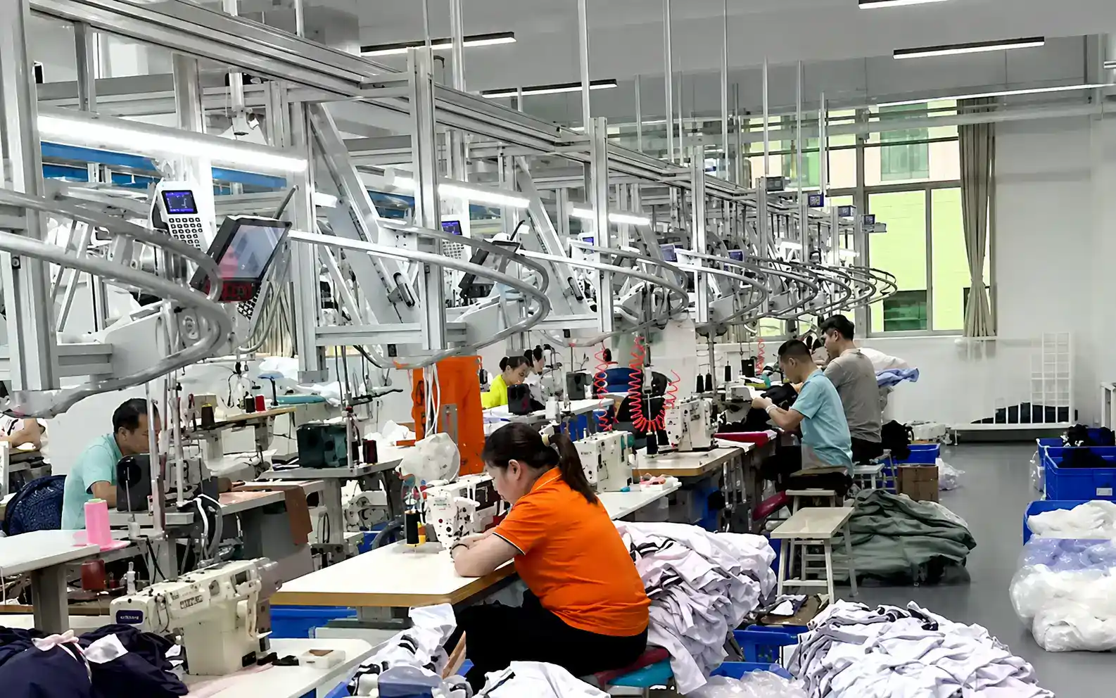 MOVEVOX Yiwu core manufacturing base showing the real production environment
