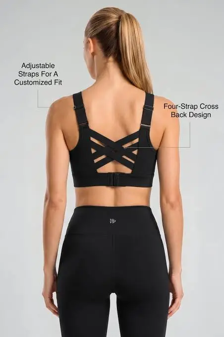 High recovery anti-roll elastic webbing used for sports bra underbands