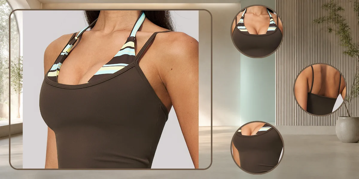 MOVEVOX cut & sew tank tops