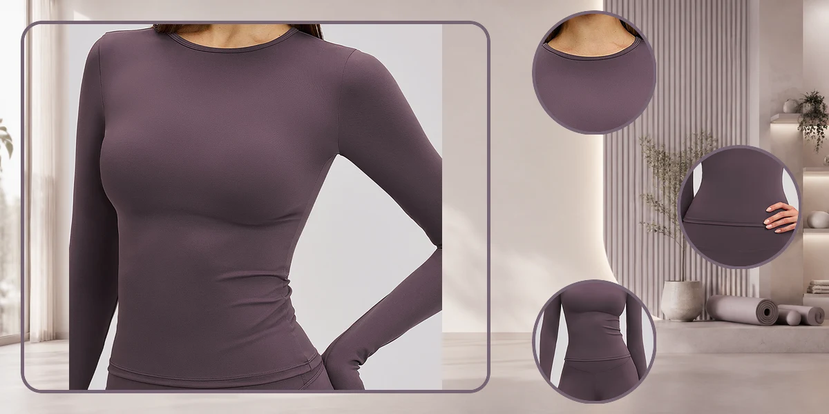MOVEVOX seamless long sleeves