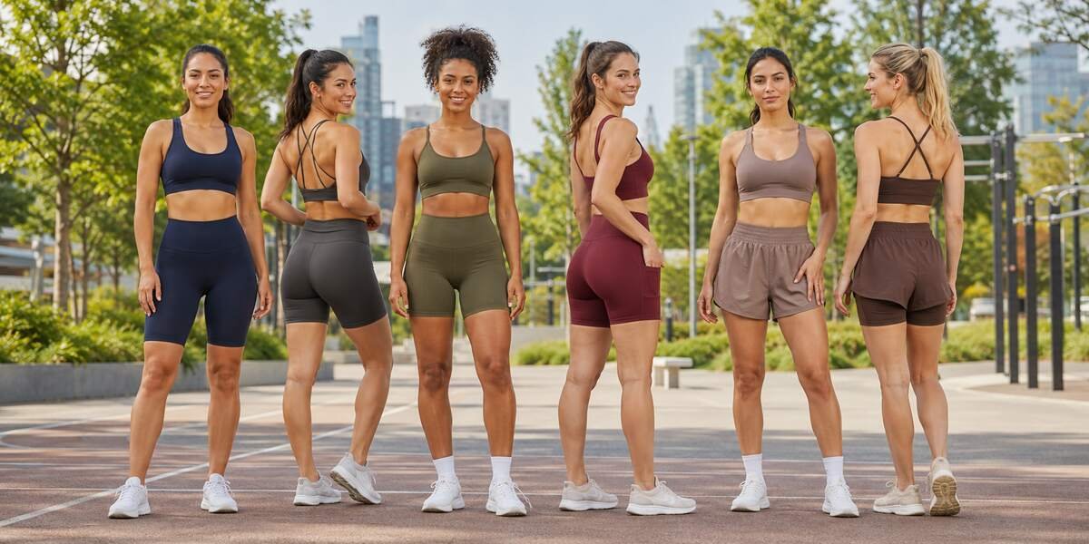 MOVEVOX women yoga shorts and biker shorts range