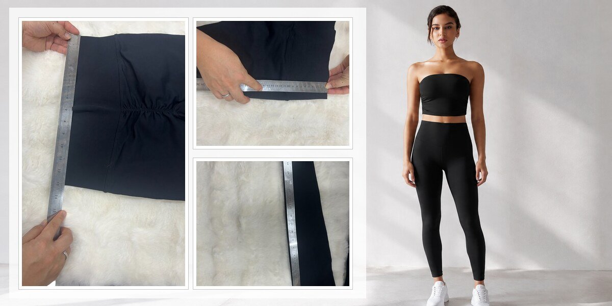 MOVEVOX leggings rise and inseam measurement verification