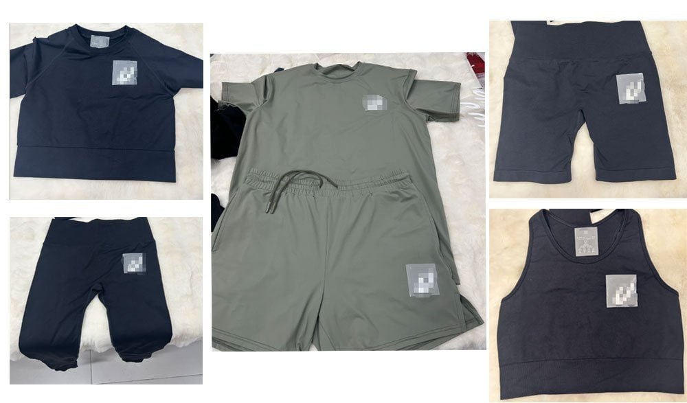 Authentic anonymized first article garment measurement and inspection record for a verified sportswear production project