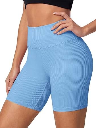 Back view of gym shorts showing waistband relationship to back rise and hip