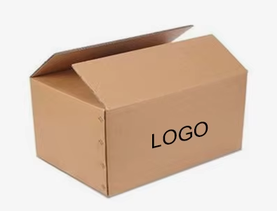 Heavy-duty 7-ply export shipping carton with standardized shipping marks