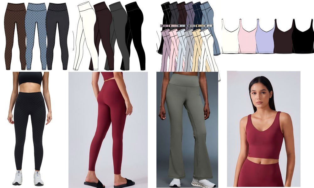 MOVEVOX multi-category yoga and fitness apparel developed for an anonymous United States client