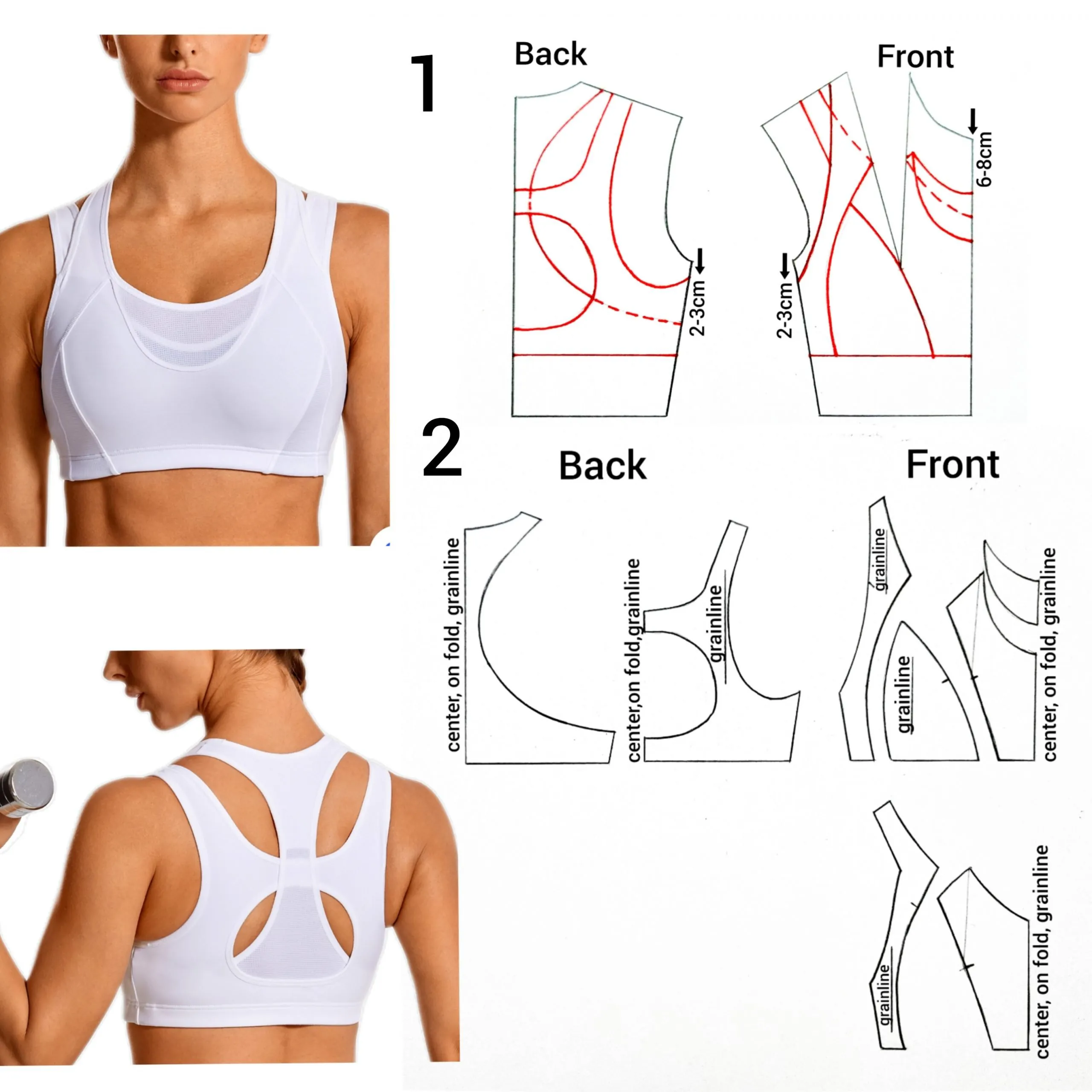 MOVEVOX first activewear development sample under technical review