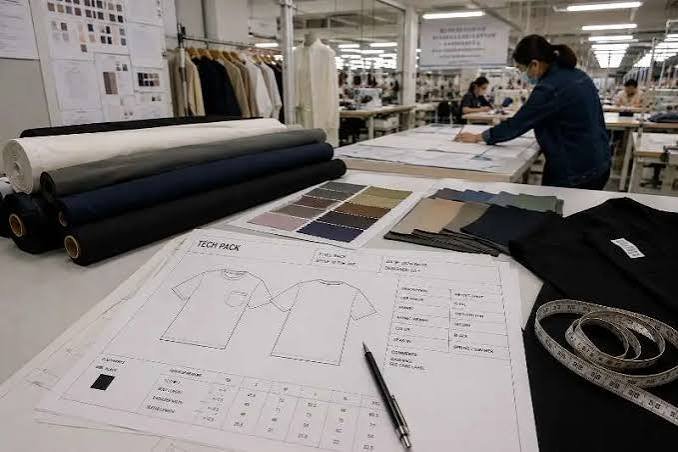 Color / Material Development activewear material reference