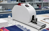 Textile laboratory crocking test equipment used for colorfastness evaluation