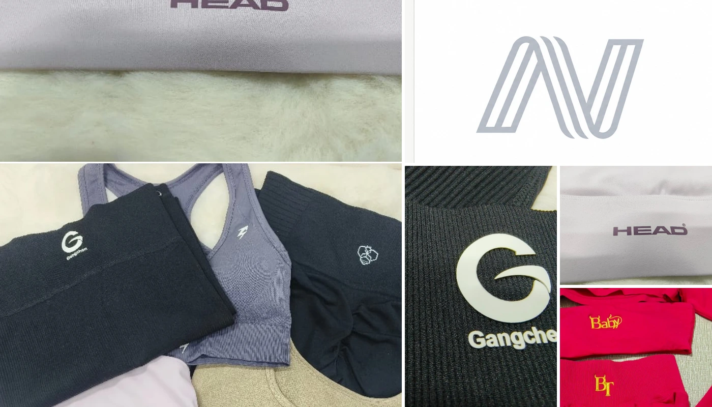 MOVEVOX activewear logo sample development