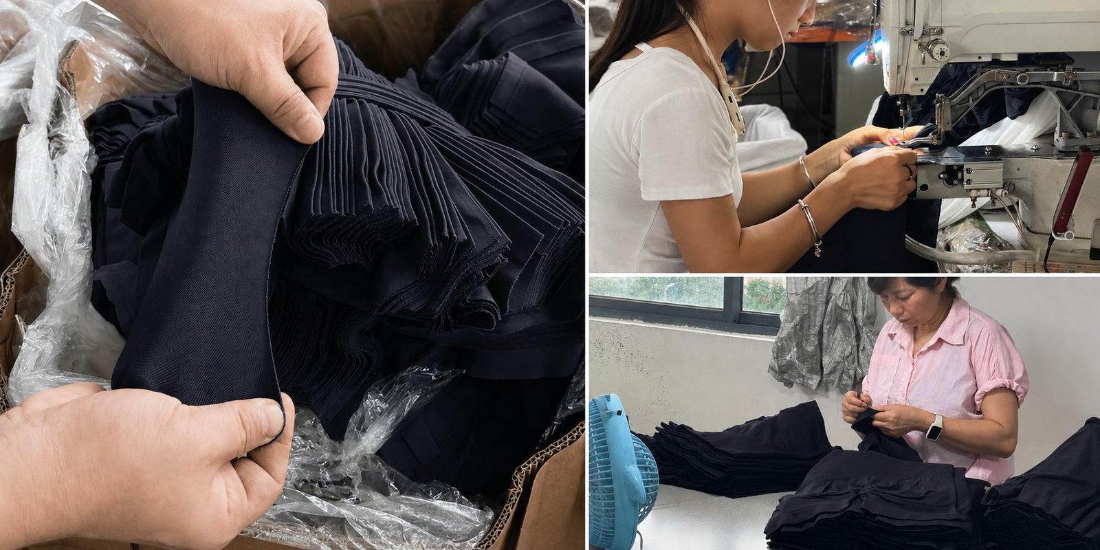 Cut and sew activewear custom fabric color development from Lab Dip to garment