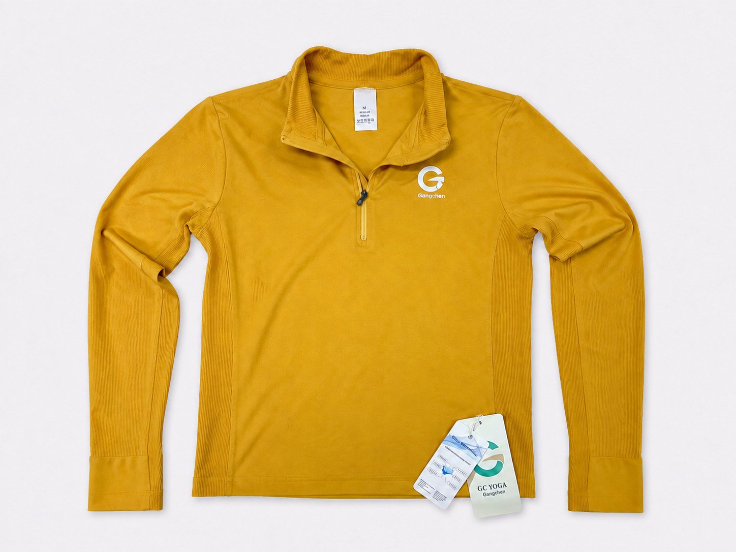 Finished activewear garment for first pack approval