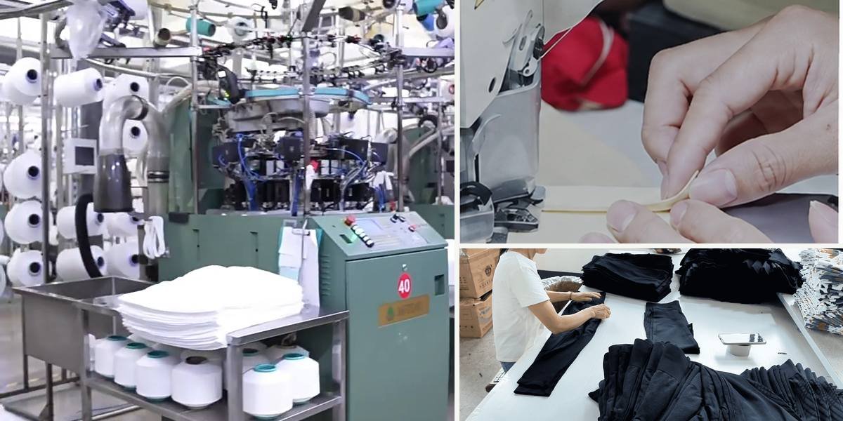 Seamless and Cut and Sew activewear manufacturing capabilities