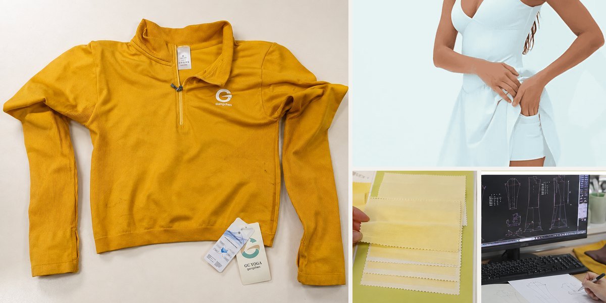 MOVEVOX lightweight activewear layering product development sample