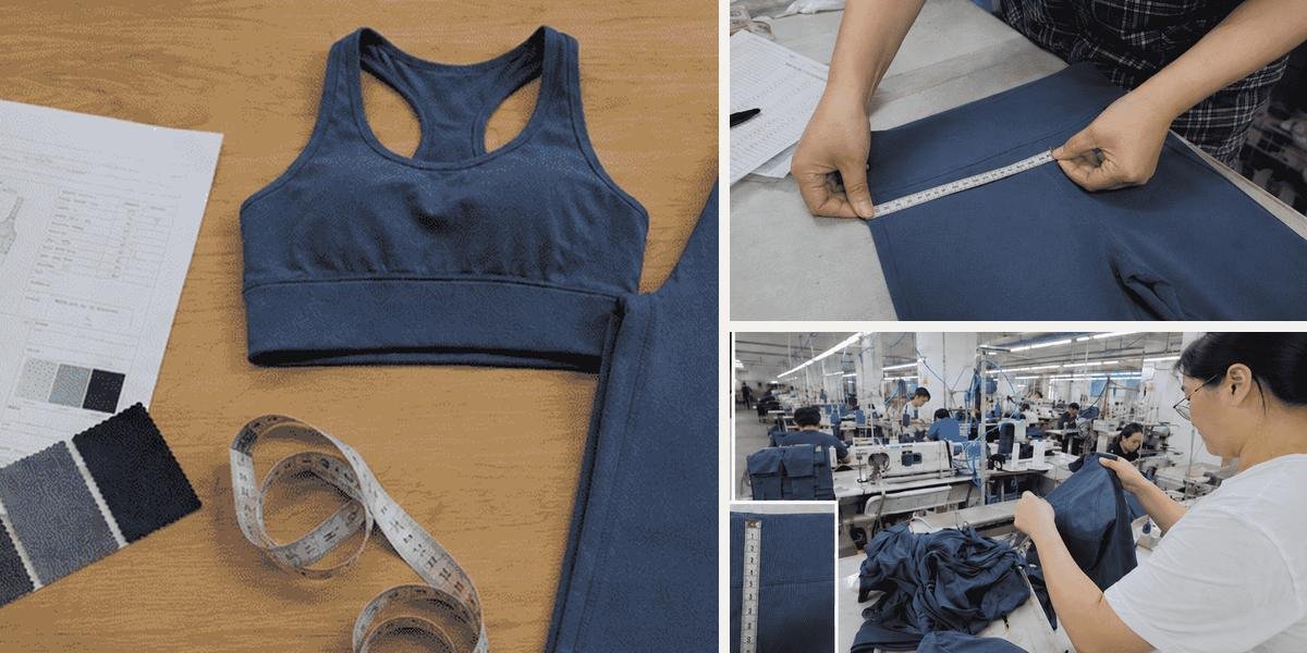 MOVEVOX approved activewear physical sample measurement and production standard