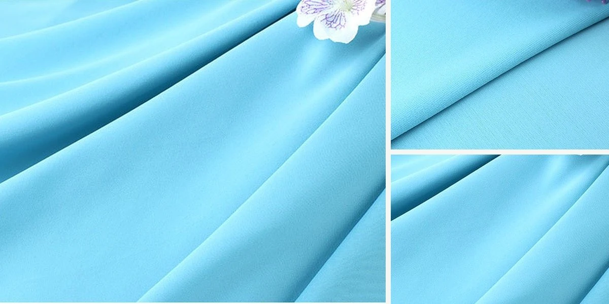Smooth stretch workout wear fabric