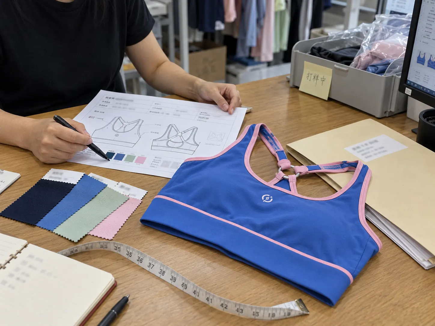 Anonymized MOVEVOX activewear approval checklist