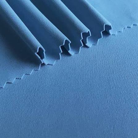 Polyester spandex performance fabric swatch for training apparel