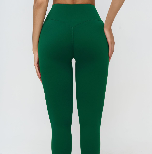 Back rise point of measure for flare leggings