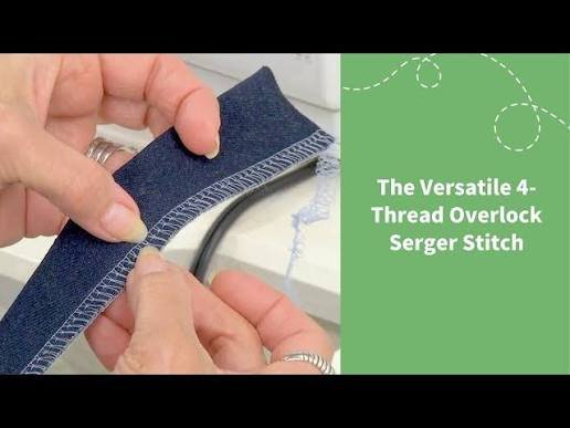 MOVEVOX overlock construction detail on activewear