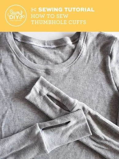Ribbed wrist opening and cuff finishing detail on a seamless long-sleeve top